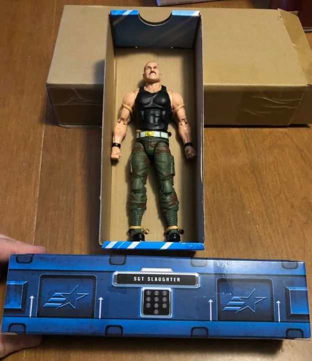 Sgt Slaughter GI Joe Classifieds Action Figure Review — When